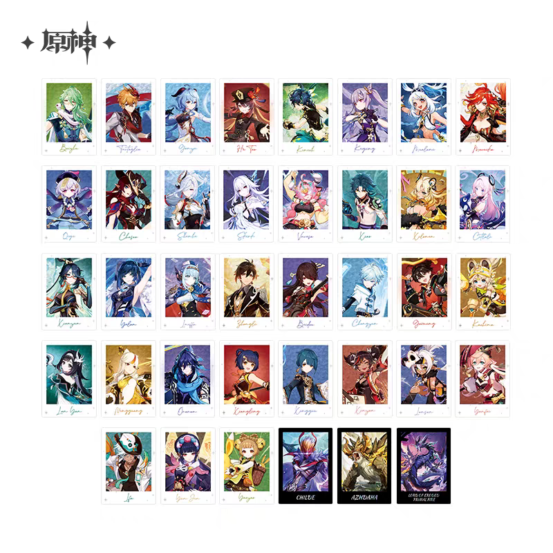 Collection Card Gift Box [Genshin Impact] - Set A - Genshin FES 2026