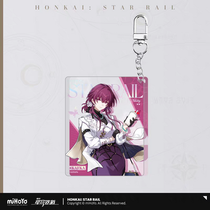 Acrylic keychain [Honkai: Star Rail] - Train Travel Series - Goodme Collab General Sale