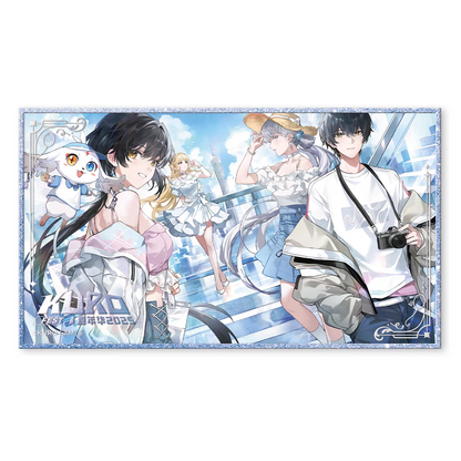 Acrylic Shikishi [Wuthering Waves] - KV ver. - Rover, Cartethyia & Jinhsi - Kuro FEST 2025