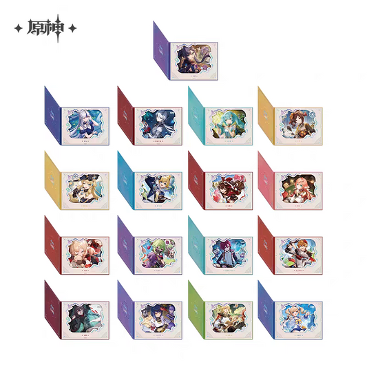 Flip Shikishi [Genshin Impact] - Fateful Day 2025 Series Vol.2 - Birthday Collection