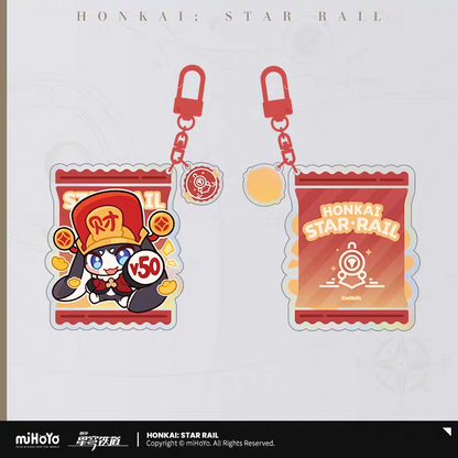 Acrylic keychain [Honkai: Star Rail] - Train Travel Series - KFC Collab General Sale