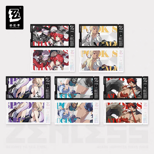 Set de Cartes de Collection [ZZZ Zenless Zone Zero] - Spook Shack - Cinema Series