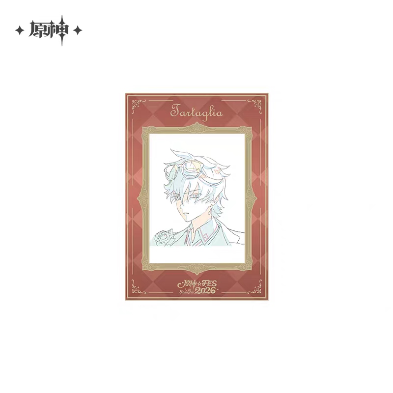 Set de Cartes [Genshin Impact] - Artwork Lineart - Genshin FES 2026