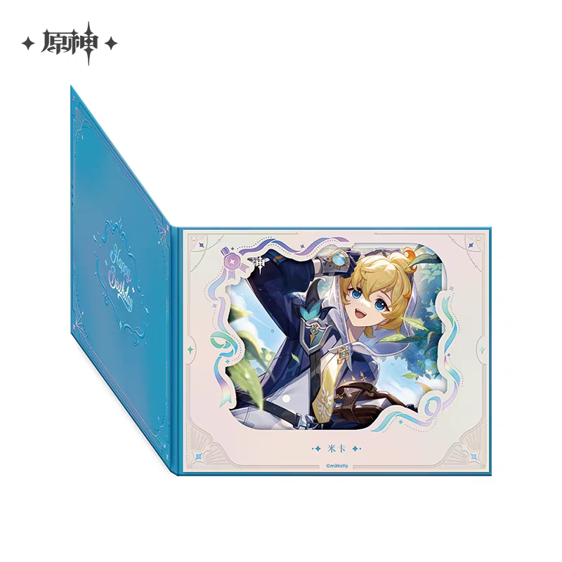 Flip Shikishi [Genshin Impact] - Fateful Day 2025 Series Vol.2 - Birthday Collection