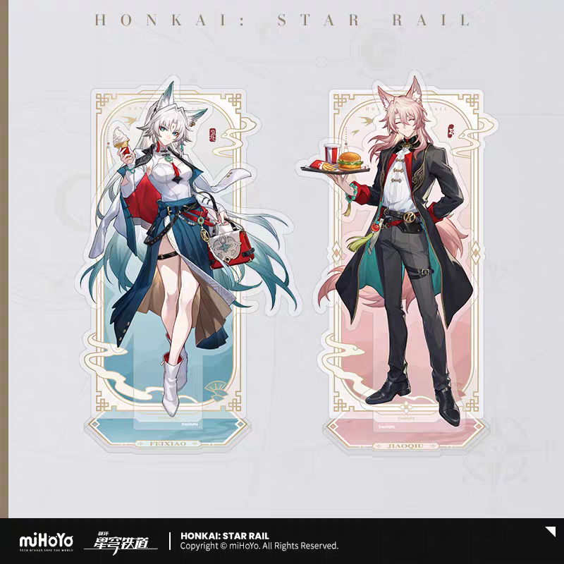 Acrylic Stand [Honkai: Star Rail] - Train Travel Series - KFC Collab General Sale