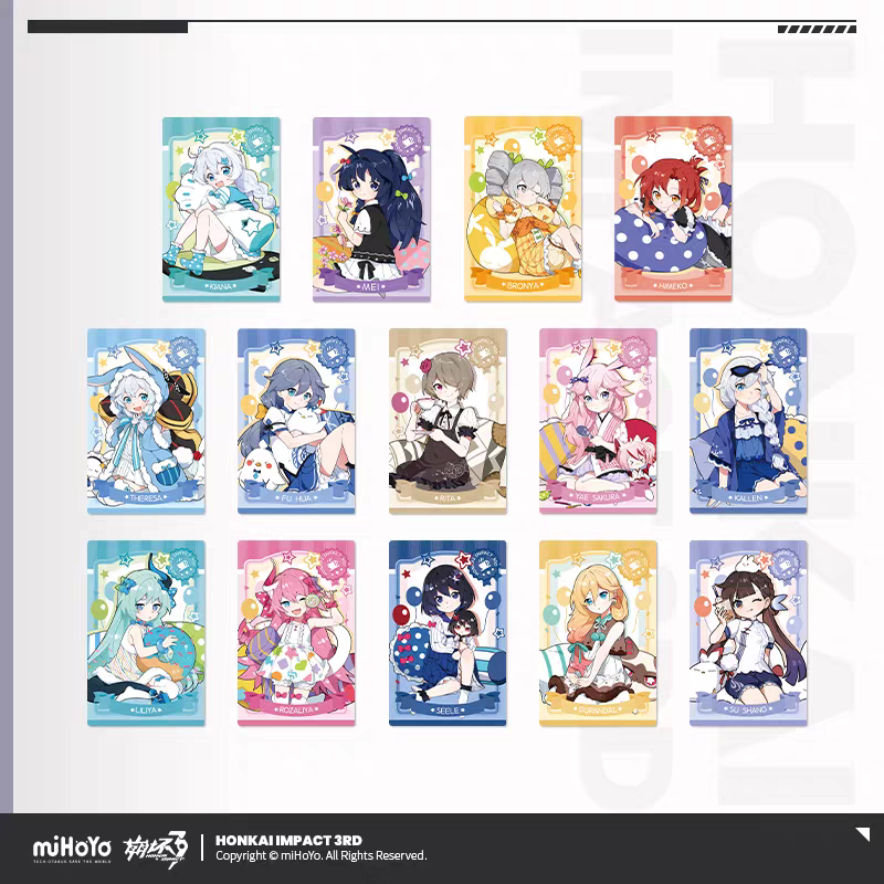 Carte Laser [Honkai Impact 3rd] - Little Tea Party series