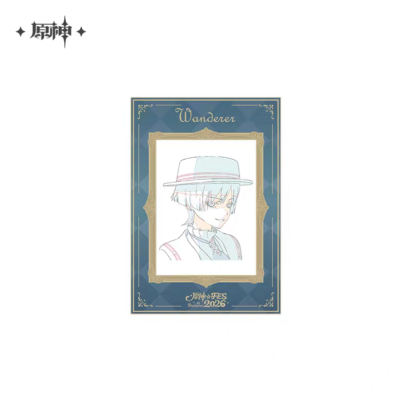 Set de Cartes [Genshin Impact] - Artwork Lineart - Genshin FES 2026