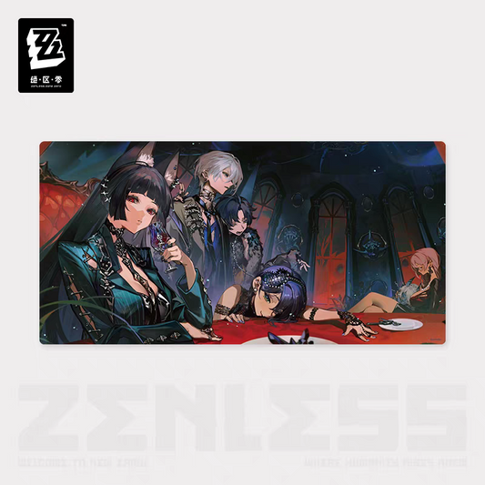 Mousepad [ZZZ Zenless Zone Zero] - A storm of Falling Stars