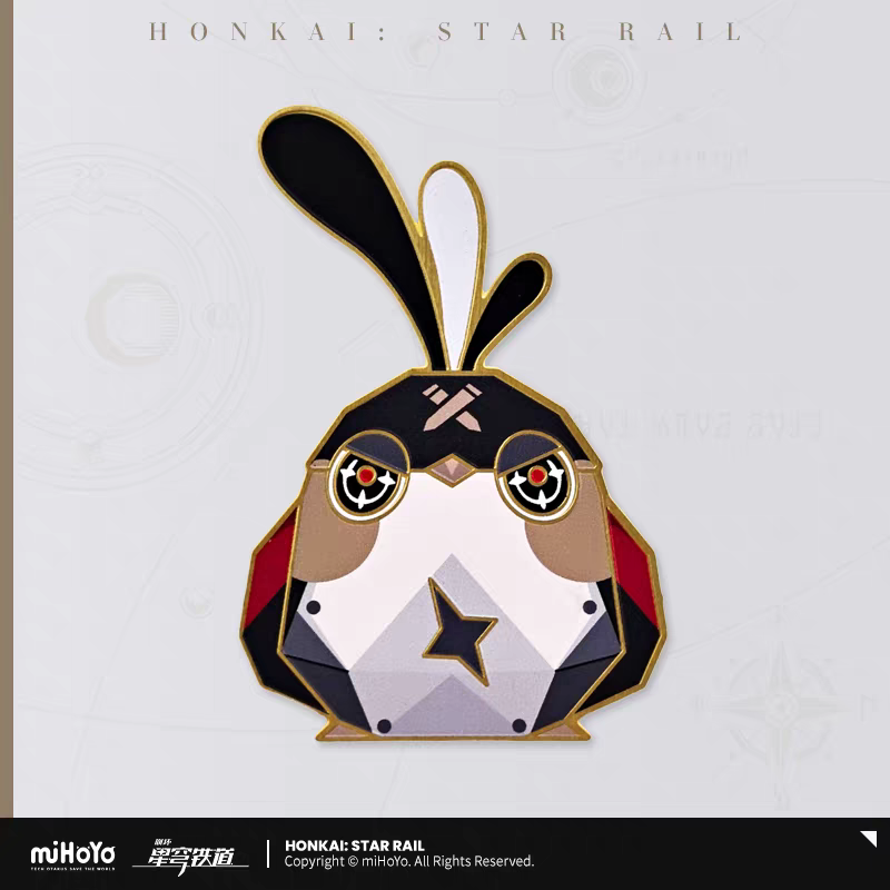 Métal Bookmark [Honkai: Star Rail] - Origami Bird Clash