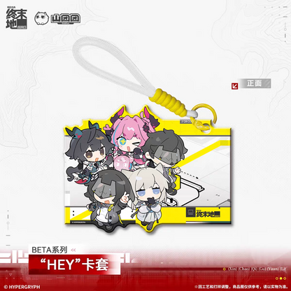 Acrylic Porte Carte Keychain [Arknights: Endfield] - BETA - HEY series - Old Deep Water Dies, by Rising Tides It is Denied