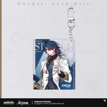 Acrylic keychain [Honkai: Star Rail] - Train Travel Series - Goodme Collab General Sale