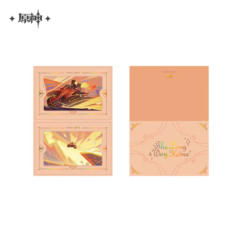 Badge et Set de Cartes [Genshin Impact] - The Long Way Home Photo Series
