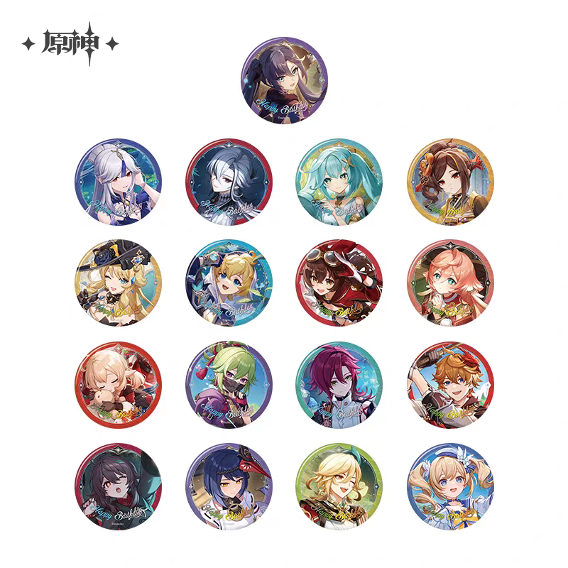 Badge [Genshin Impact] - Fateful Day 2025 Series Vol.2 - Birthday Collection