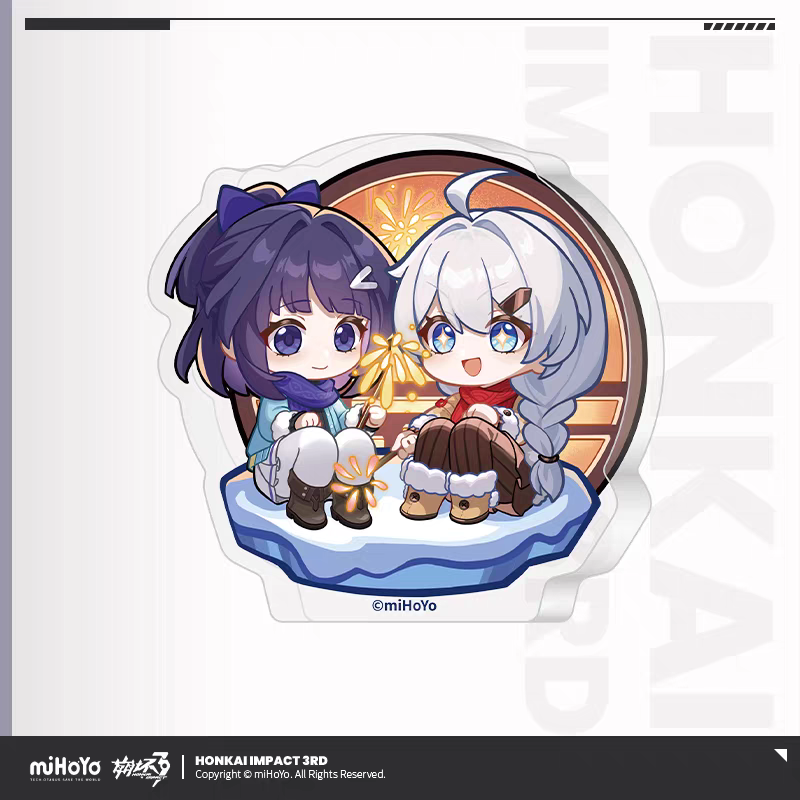 Acrylic Standee [Honkai Impact 3rd] - Mei et Kiana - New Year's Eve Adventure Series
