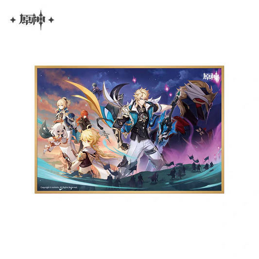 Shikishi [Genshin Impact] - Varka, Aether, Roland, Paimon, Diluc, Jean, Lohen - LUNA V - Homeward, He Who Caught the Wind