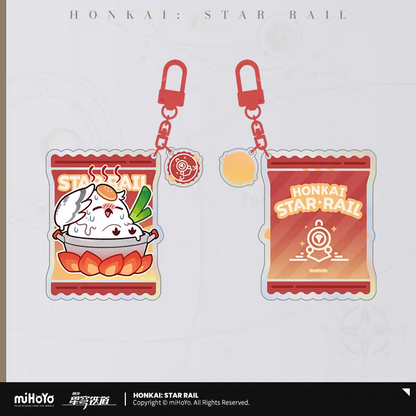Acrylic keychain [Honkai: Star Rail] - Train Travel Series - KFC Collab General Sale