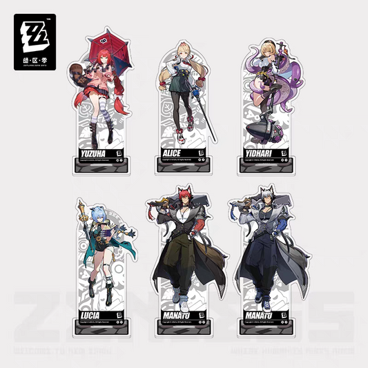 Acrylic Stand [ZZZ Zenless Zone Zero] - Spook Shack - Portrait Series
