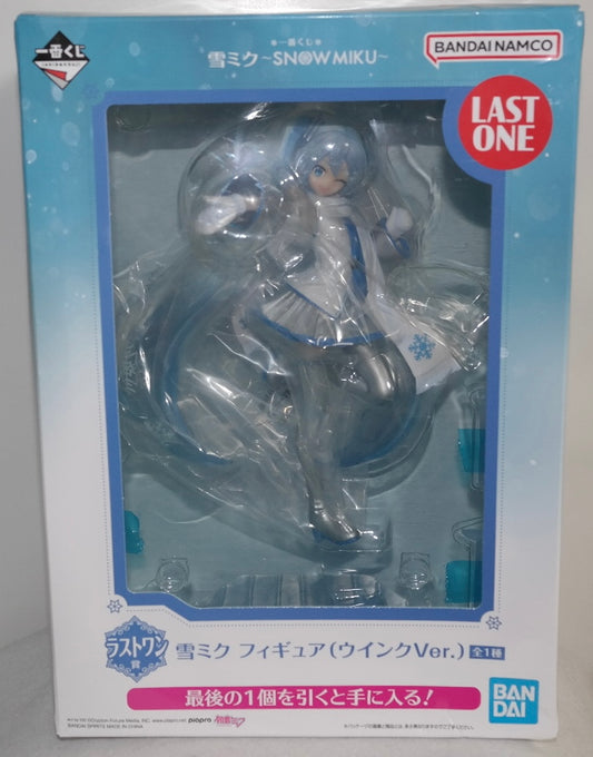 Scale Snow Miku wink version Ichiban Kuji (Occasion)