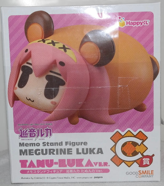 Figurine Megurine Luka Tanuki version Memo Stand Figure (Occasion)