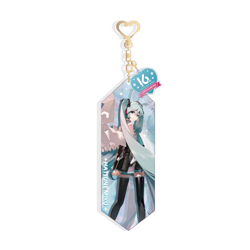 Strap Acrylic [Vocaloid] Hatsune Miku Type A - 16th Anniversary