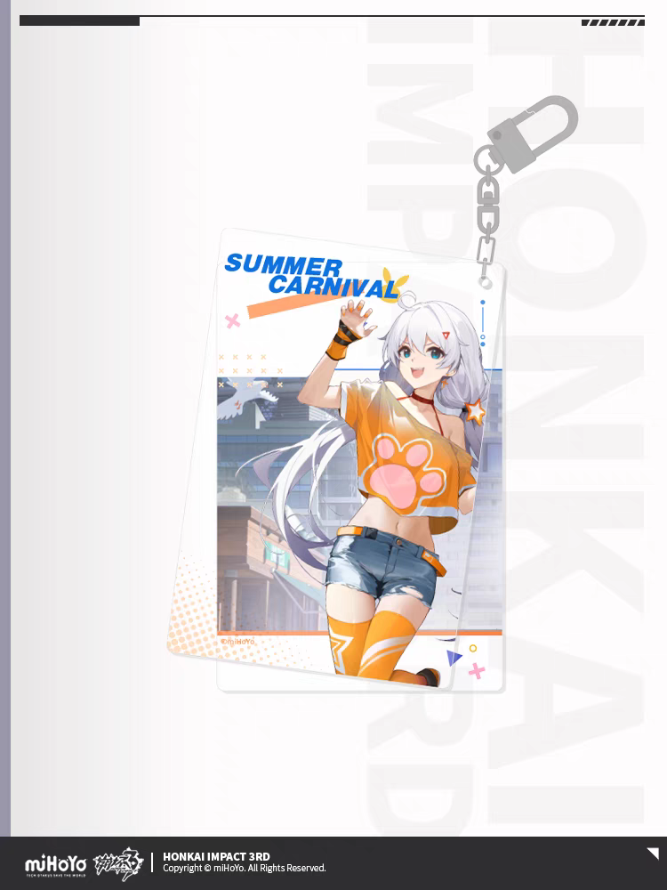 Acrylic Strap [Honkai Impact 3rd] - Summer Carnival 2023 SHANGHAI (plusieurs modèles)