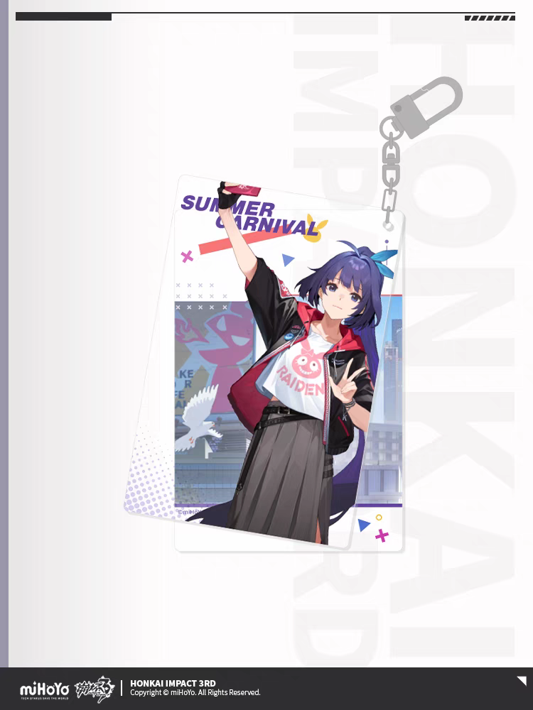 Acrylic Strap [Honkai Impact 3rd] - Summer Carnival 2023 SHANGHAI (plusieurs modèles)