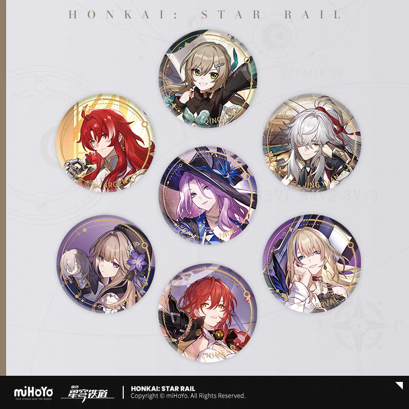 Badge [Honkai: Star Rail] - Character - Path of the Erudition (plusieurs modèles)