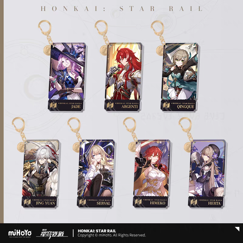 Strap Acrylic [Honkai: Star Rail] - Character - Path of the Erudition (plusieurs modèles)