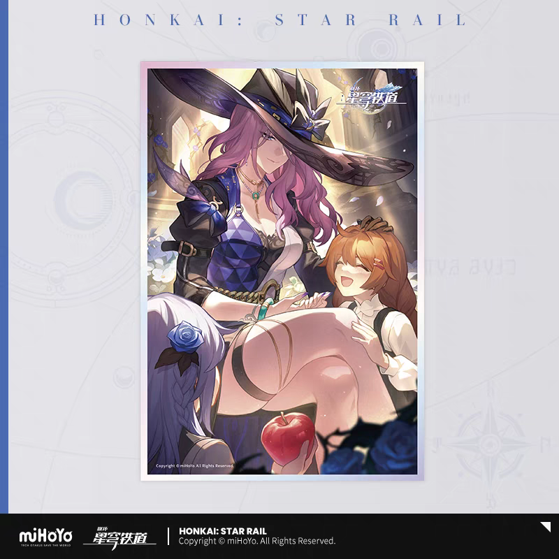 Acrylic Shikishi [Honkai: Star Rail] - Cônes Lumineux vol.10 (plusieurs modèles)