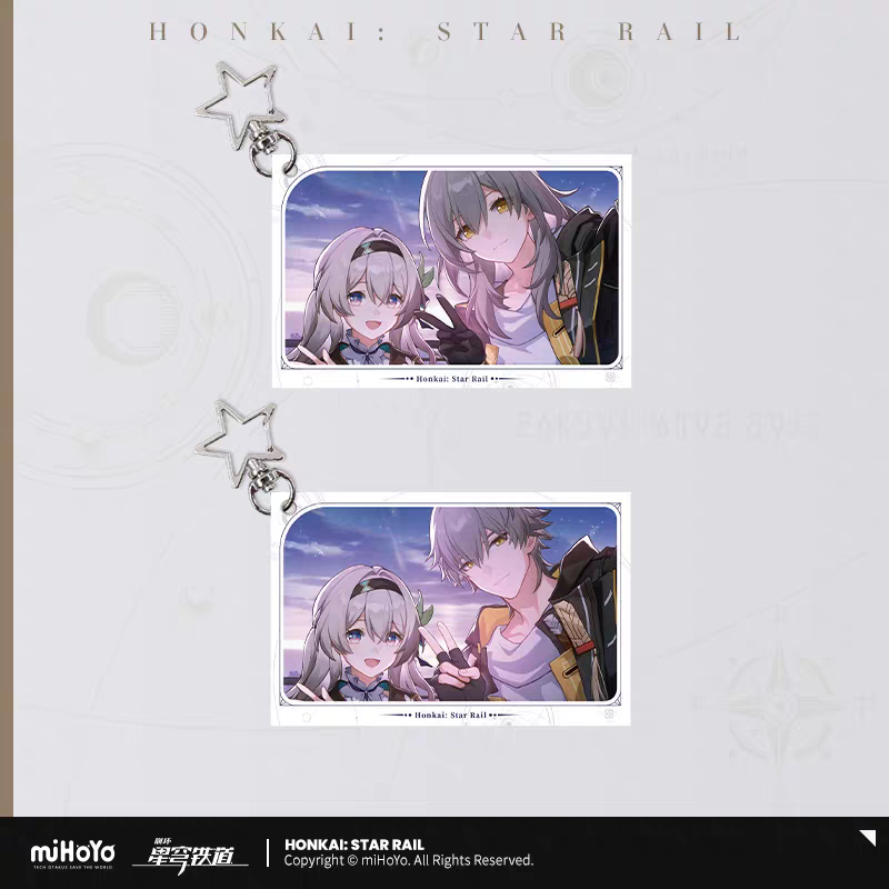 Acrylic Keychain Triple Layer [Honkai: Star Rail] - SAM / Firefly / Hotaru / Luciole (Plusieurs Modeles)