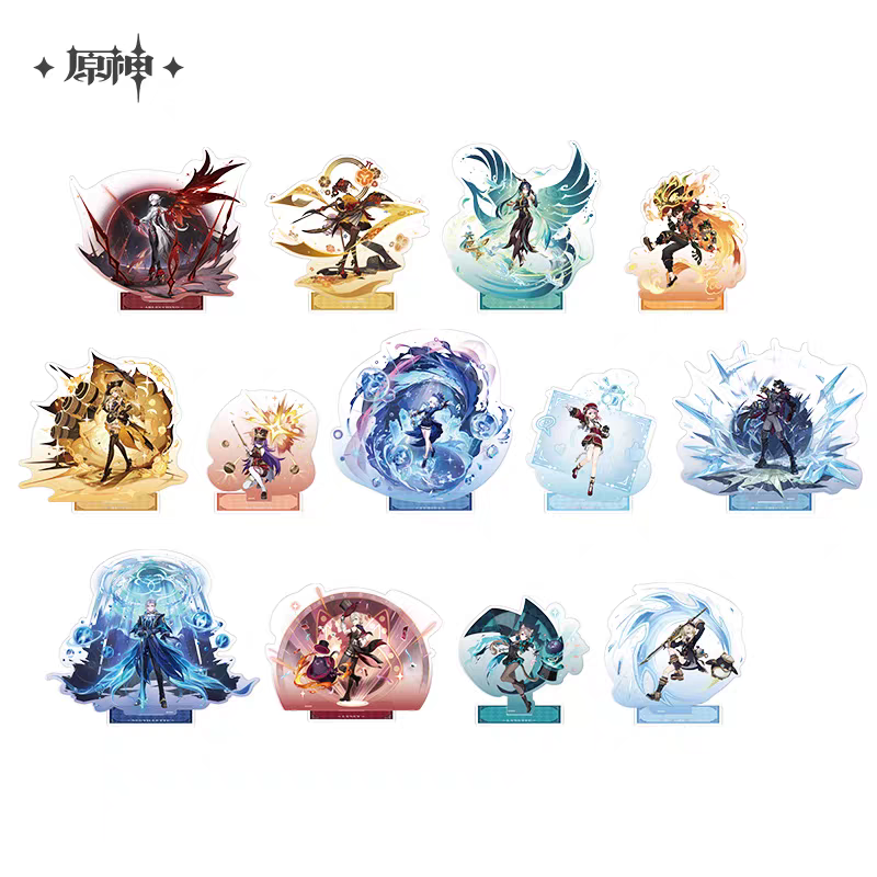 Acrylic Stand [Genshin Impact] Wish Splash Series (plusieurs modèles)