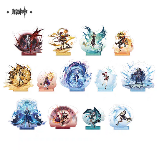 Acrylic Stand [Genshin Impact] Wish Splash Series (plusieurs modèles)