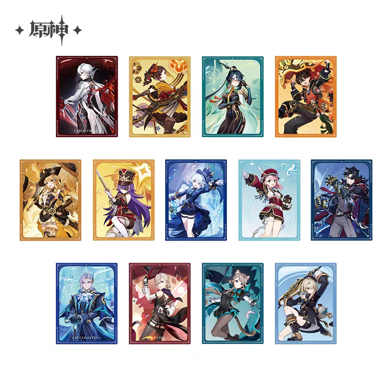 Clearfile [Genshin Impact] Wish Splash Series (plusieurs modèles)