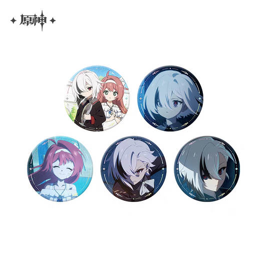 Badges [Genshin Impact] - The Song Burning In Embers - Animation Series (Plusieurs Modèles)