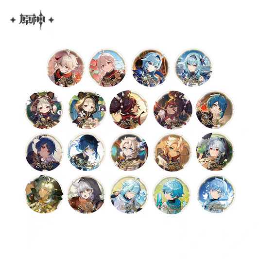 Badge [Genshin Impact] Fateful Day series vol.4 (Plusieurs modèles)