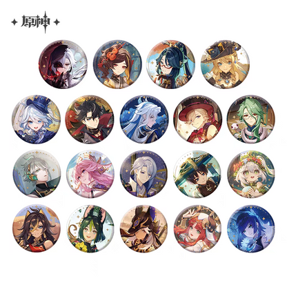 Badges [Genshin Impact] Anecdotes (plusieurs modèles)