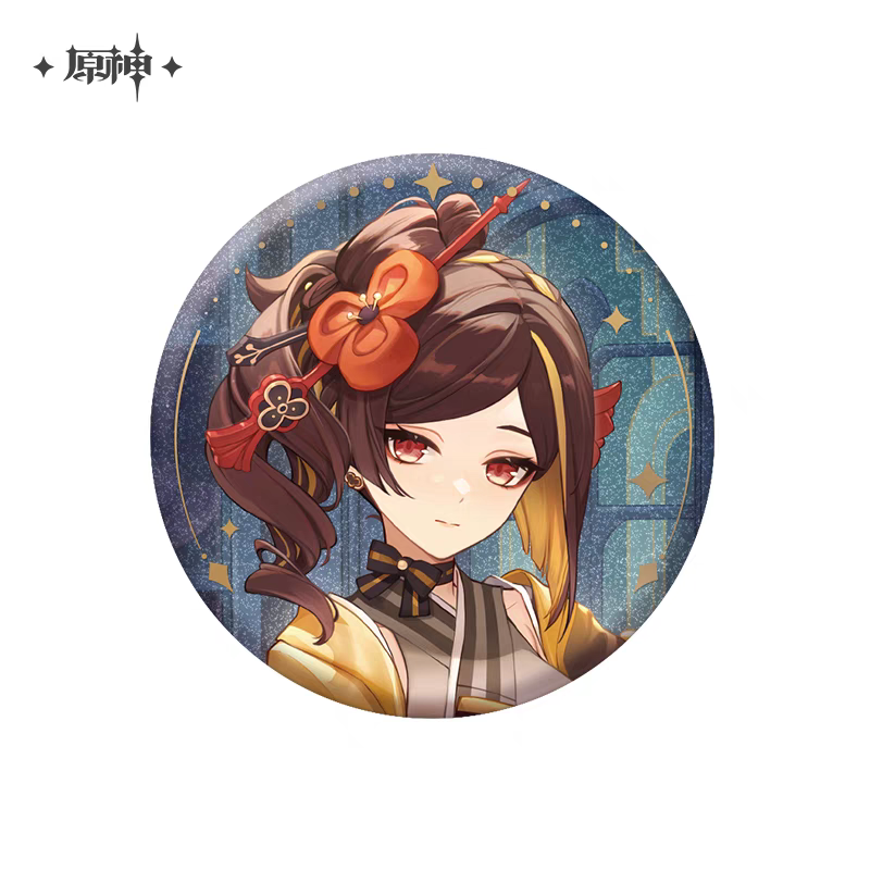 Badges [Genshin Impact] Anecdotes (plusieurs modèles)