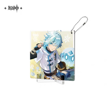 Acrylic strap / coaster avec standee [Genshin Impact] Fateful Day series vol.4 (Plusieurs modèles)