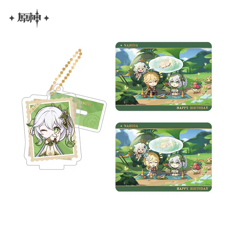 Acrylic Strap Standee Set [Genshin Impact] - Nahida - Photos of a Good Time series