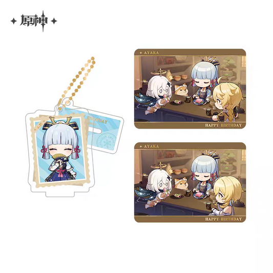 Acrylic Strap Standee Set [Genshin Impact] - Ayaka - Photos of a Good Time series