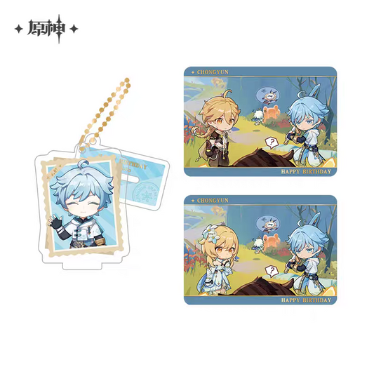 Acrylic Strap Standee Set [Genshin Impact] - Chongyun - Photos of a Good Time series