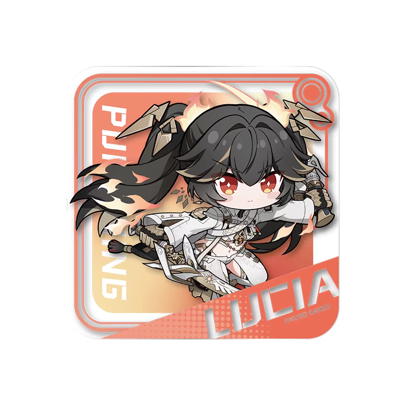 Acrylic Coaster [Punishing Gray Raven] - Lucia's Fire Creation Episode