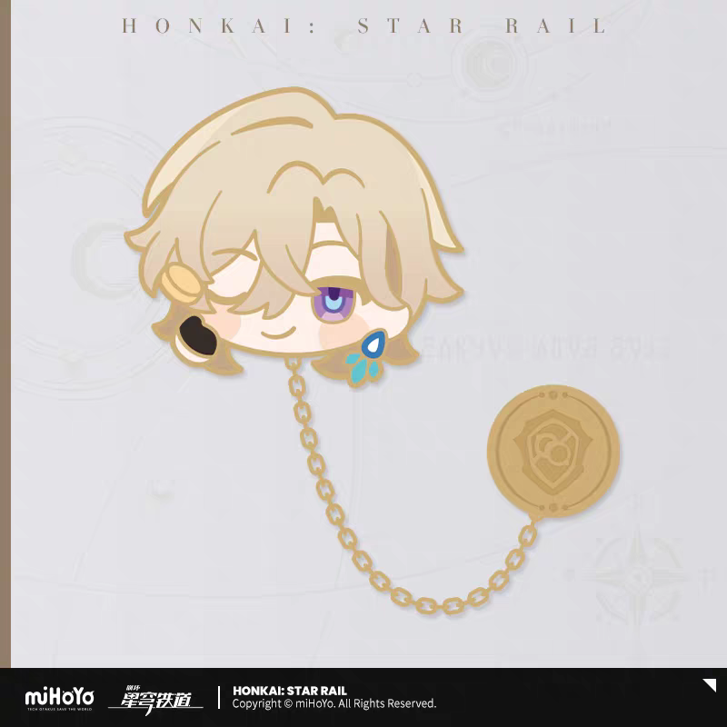 Badge Metal [Honkai: Star Rail] - Pom Pom Exhibition Series