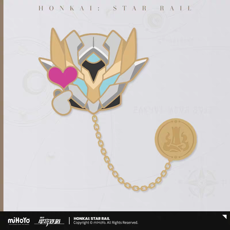 Badge Metal [Honkai: Star Rail] - Pom Pom Exhibition Series