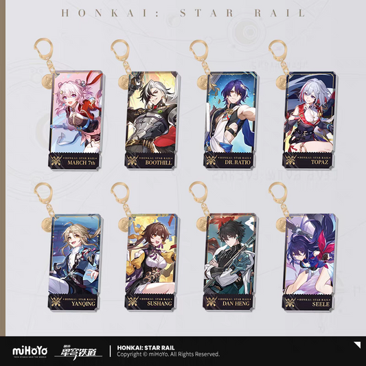 Strap Acrylic [Honkai: Star Rail] - Character - Path of the Hunt (plusieurs modèles)