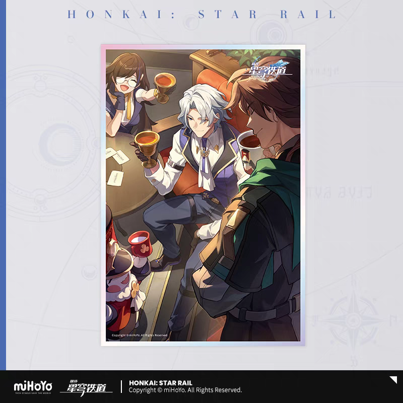 Acrylic Shikishi [Honkai: Star Rail] - Cônes Lumineux vol.11