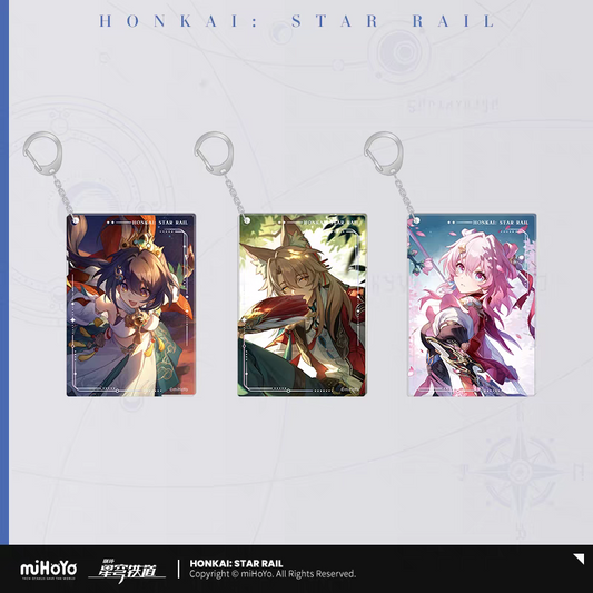 Acrylic Keychain [Honkai: Star Rail] - Cône lumineux vol.3 (Plusieurs Modèles)