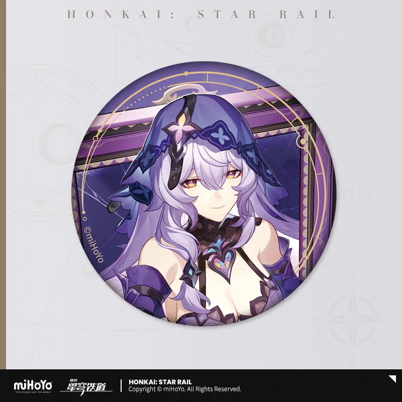 Badge Glow In The Dark [Honkai: Star Rail] - Stellar Invitation series vol.3 (plusieurs modèles)