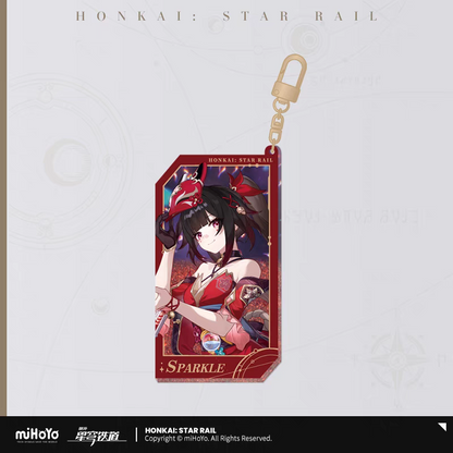 Strap Glitter Acrylic Glow In The Dark [Honkai: Star Rail] - Stellar Invitation series vol.3 (plusieurs modèles)