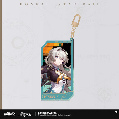 Strap Glitter Acrylic Glow In The Dark [Honkai: Star Rail] - Stellar Invitation series vol.3 (plusieurs modèles)